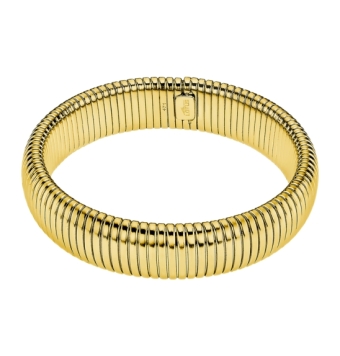 PULSERA LOTUS STYLE URBAN WOMAN MUJER LS2438-2/1 ACERO IP DORADO ANCHA LARGO 18.5 CENTÍMETROS