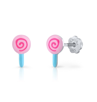 Pendientes Piruleta Rosca