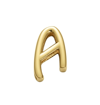 MOTIVO PULSERA VICEROY CHIC LETRA A DE ACERO IP DORADO ACABADO BRILLO 13 MILÍMETROS