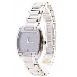 Reloj Xernus Mujer cadena de acero esfera gris